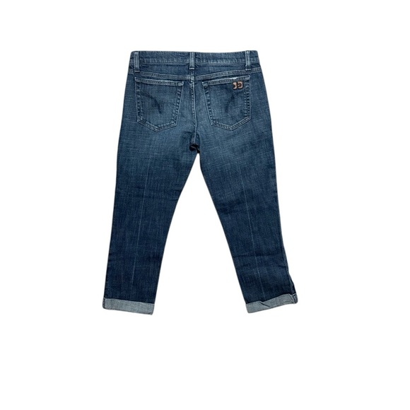 Joe's Jeans Tibbie Rolled Crop Wild Collection Stretch Denim Jeans 26 - Picture 3 of 8
